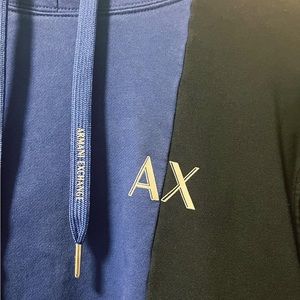 Armani Exchange 
Women’s Size Small
Super expensive hoodie 🥵